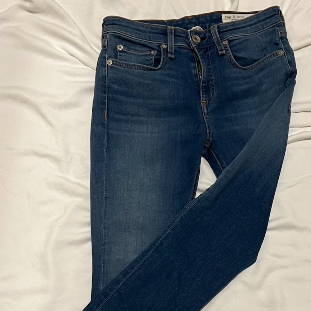 Rag and Bone Cate Ankle Skinny Jeans Sz 25